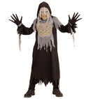 Mummy  Hooded Robe, Gloves, Mask 