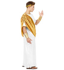 Caesar  Toga, Cuffs, Laurel Wreath 