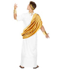 Caesar  Toga, Cuffs, Laurel Wreath 
