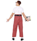 Nerd  Overalls, Belt, Tie, Glasses 