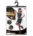 Flapper  Dress, Gloves, Headband 