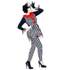Evil Harlequin  Dress, Leggings, Mini Hat 