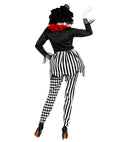 Evil Harlequin  Dress, Leggings, Mini Hat 