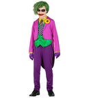 Evil Clown  Tailcoat With Shirt And Vest, Pants, Tie, Gloves 