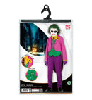 Evil Clown  Tailcoat With Shirt And Vest, Pants, Tie, Gloves 