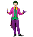 Evil Clown  Tailcoat With Shirt And Vest, Pants, Tie, Gloves 
