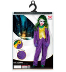 Evil Clown  Jacket With Shirt And Vest, Pants, Gloves 