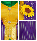 Evil Clown  Jacket With Shirt And Vest, Pants, Gloves 