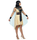 Egyptian Queen  Dress With Cape, Bracelets, Headband 