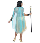 Egyptian Queen  Dress With Cape, Bracelets, Headband 