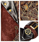 Steampunk  Tailcoat With Shirt & Vest, Pants, Ascot, Fingerless Gloves, Top Hat 