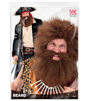 Multicharacter Beard With Moustache Brown