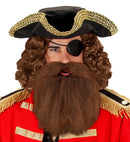 Multicharacter Beard With Moustache Brown