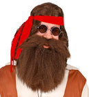 Multicharacter Beard With Moustache Brown