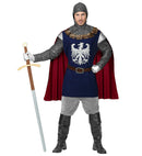 Knight  Coat With Cape, Belt, Hood 