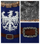 Knight  Coat With Cape, Belt, Hood 