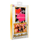 Photo Booth Bride & Groom Accessories 20 Pcs In Window Box