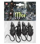 Set Of 4 Mice 9 Cm