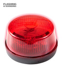 Rotating Warning Light With Siren - Red 7X4 Cm 