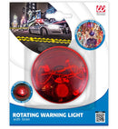 Rotating Warning Light With Siren - Red 7X4 Cm 