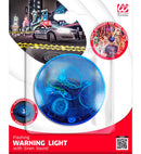 Rotating Warning Light With Siren - Blue 7X4 Cm 
