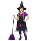Witch  Dress With Crinoline Underskirt, Hat 