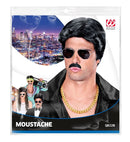 Black Moustache Adhesive - 6 Styles Ass.