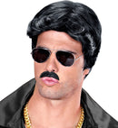Black Moustache Adhesive - 6 Styles Ass.