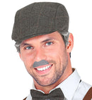 Grey Moustache Adhesive - 6 Styles Ass.