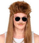 Blond Moustache Adhesive - 6 Styles Ass.