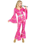 The 70S Disco Style  Jumpsuit, Belt 