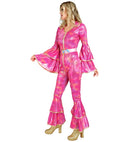 The 70S Disco Style  Jumpsuit, Belt 