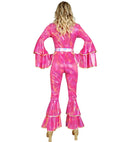 The 70S Disco Style  Jumpsuit, Belt 