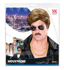 Brown Moustache Adhesive - 6 Styles Ass.