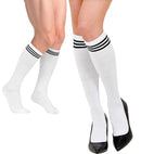 White Athletic Socks