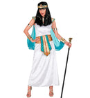 Egyptian Queen  Dress, Collar With Veils & Cuffs, Belt, Headpiece 