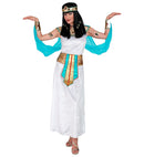 Egyptian Queen  Dress, Collar With Veils & Cuffs, Belt, Headpiece 