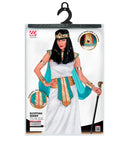 Egyptian Queen  Dress, Collar With Veils & Cuffs, Belt, Headpiece 