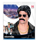 Gentleman Moustache Adhesive - Black