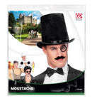 Character Moustache Adhesive - Black