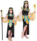 Egyptian Queen  Dress, Collar With Veils & Cuffs, Belt, Headpiece 