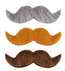 Ambassador Moustache Adhesive - 3 Colors Ass.: Grey, Blond, Brown