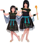 Egyptian Queen  Dress With Cape, Bracelets 