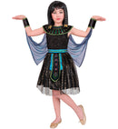 Egyptian Queen  Dress With Cape, Bracelets 