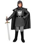 Knight  Coat With Cape, Belt, Hood 