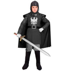 Knight  Coat With Cape, Belt, Hood 