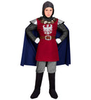 Knight  Coat With Cape, Belt, Hood 