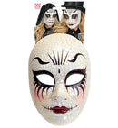 Commedia Dell'Arte Cracked Woman Mask