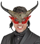 Theatrical Red Devil Eyemask