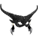 Theatrical Black Devil Eyemask